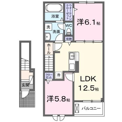 エミールの間取り