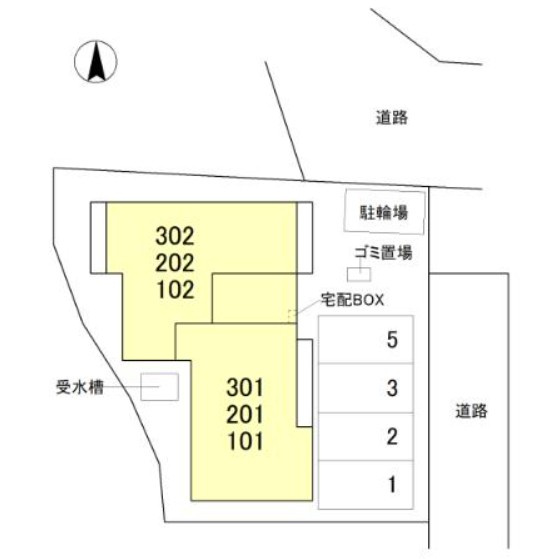 RETOLIA大和小泉（レトリア）の区画図
