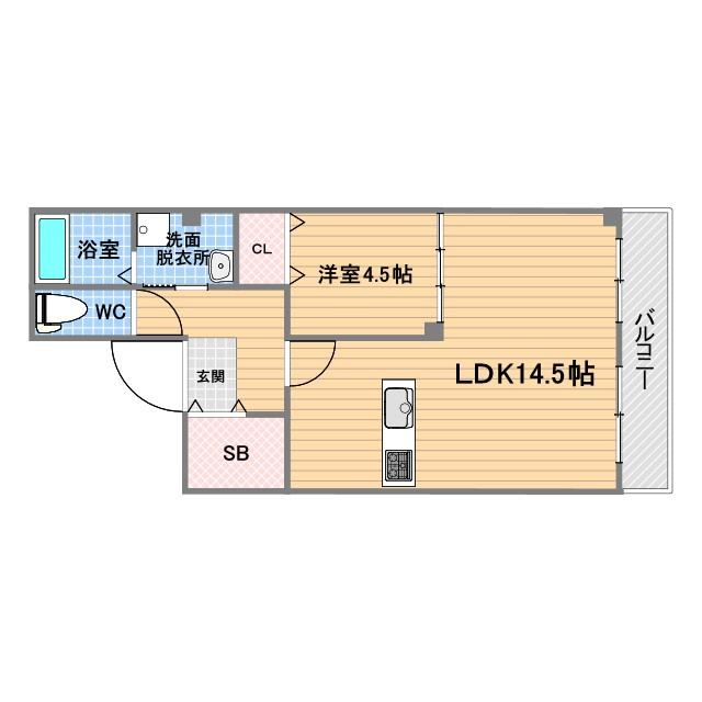 ユーセービルの間取り