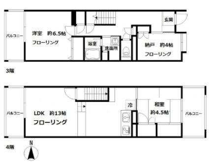 レジデンス浦和の間取り