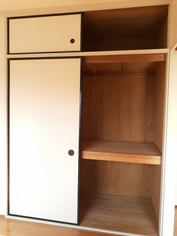 甲の山ハイツの収納|大きなものも収納できそうです