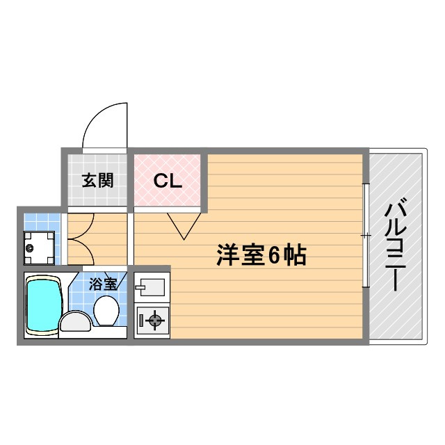 ロイヤルメゾン甲子園口Vの間取り