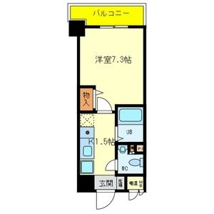 エイチ・ツー・オー東住吉Ⅰ番館の間取り