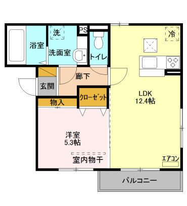 アイリス錦町の間取り
