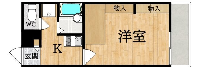 レオパレスＬａ　Ｖｉｓｔａの間取り