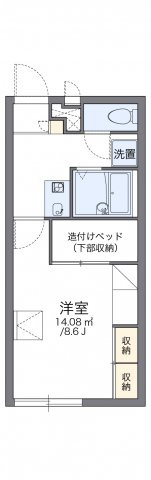 レオパレス伏見Ⅰの間取り