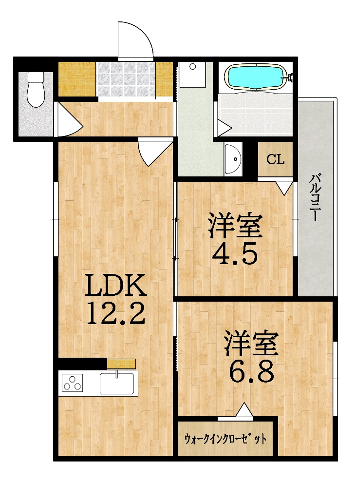 RETOLIA大和小泉（レトリア）の間取り