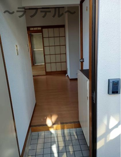 コーポ南入曽の玄関