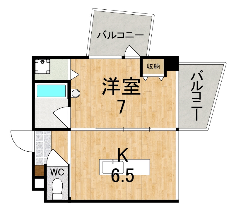ＷＡＮＡＲＩの間取り