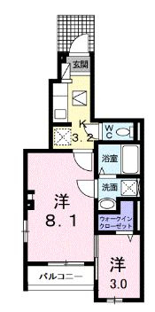 グランデ　ヴィレッジの間取り