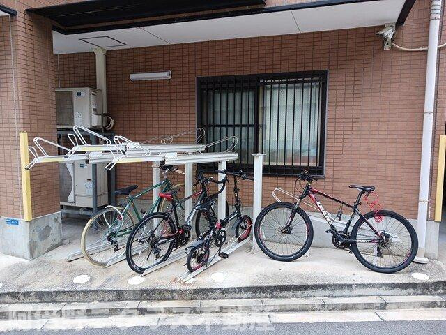 キングスコート桑津のバルコニー|広々としたバルコニーです