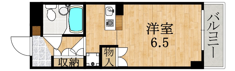 みつがらすの間取り