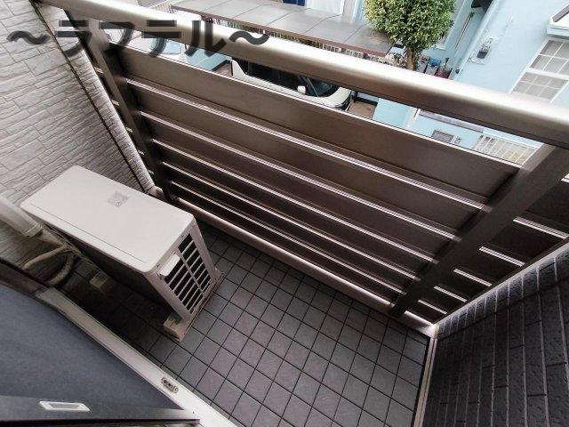 クレイノレインボー上竹Ⅱのバルコニー|別号室イメージ写真