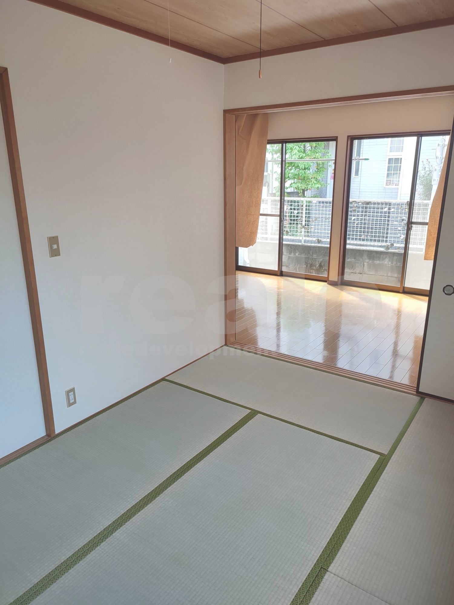 杉並区宮前５丁目のアパートの和室