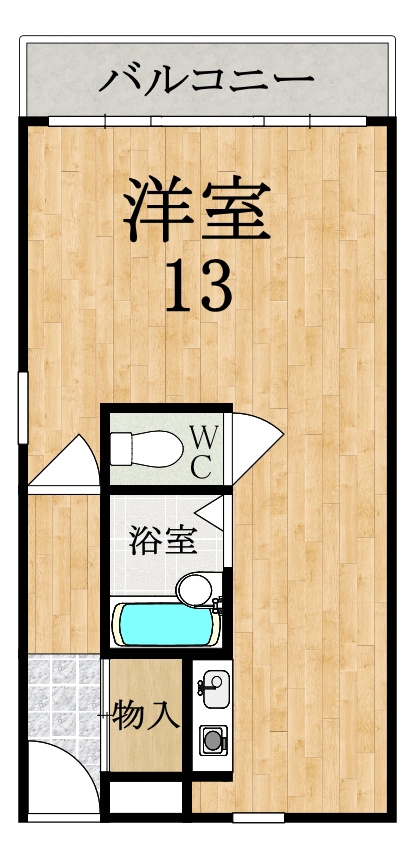 ビーコートの間取り