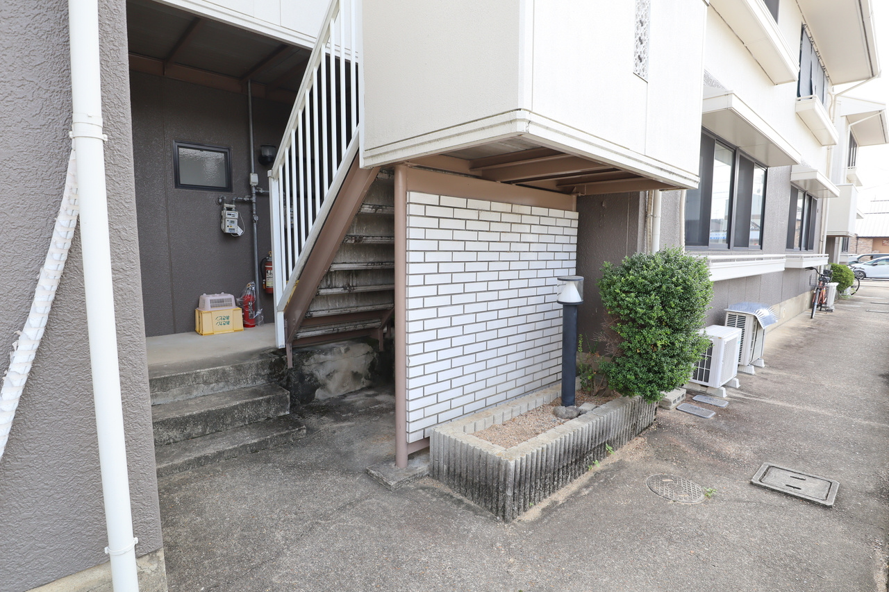 セントラルハイツのエントランス
