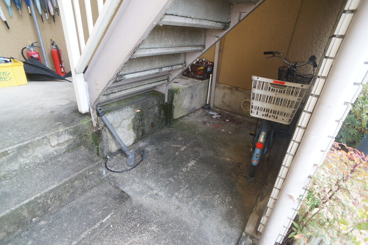 セントラルハイツの駐車場