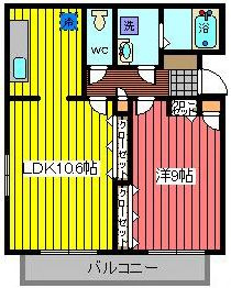 クレセントMの間取り