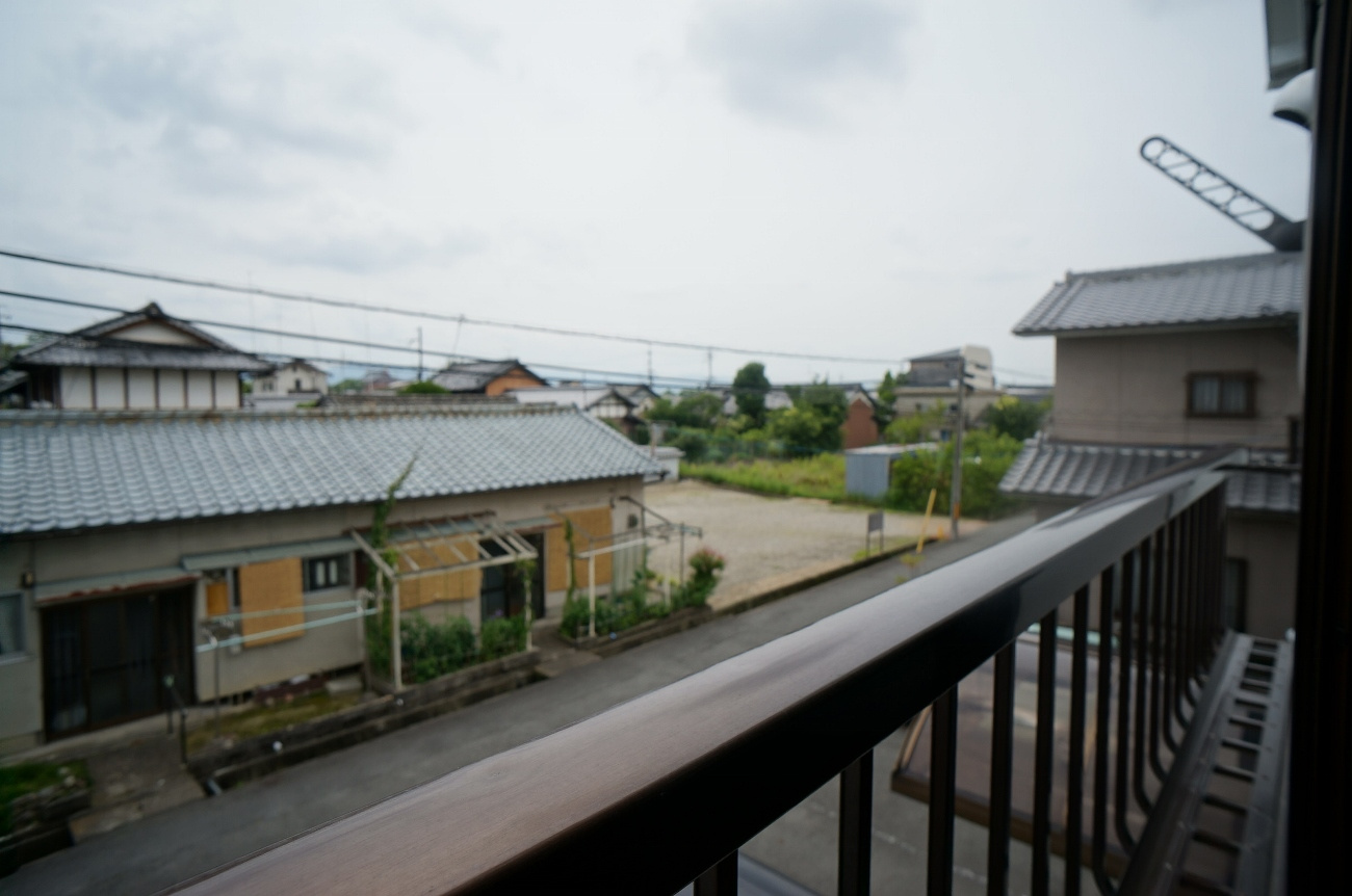 レジデンス西大寺のバルコニー