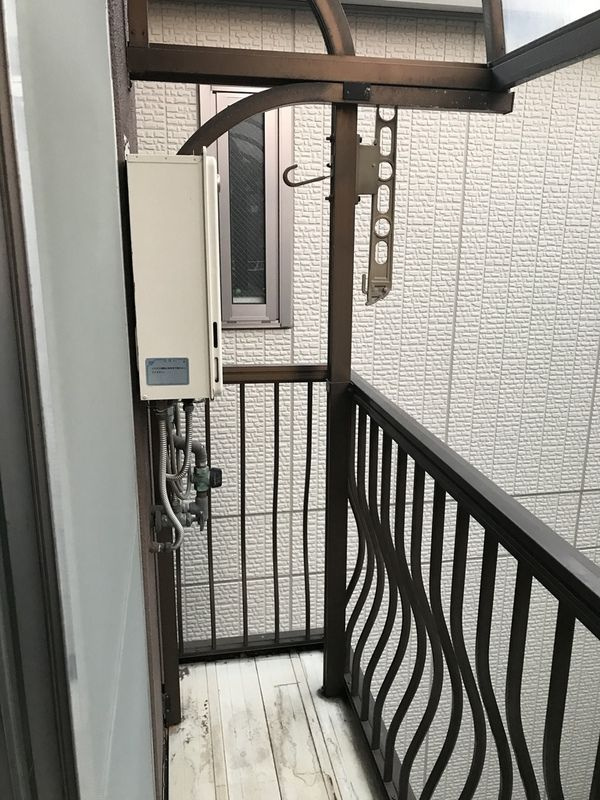 La CASA駒川中野のバルコニー