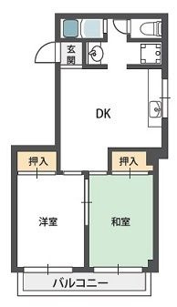 La CASA駒川中野の間取り