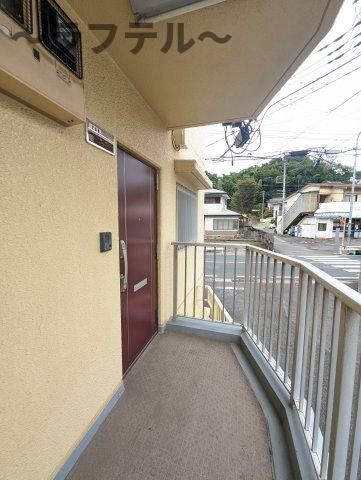 ハイマート西所沢のエントランス