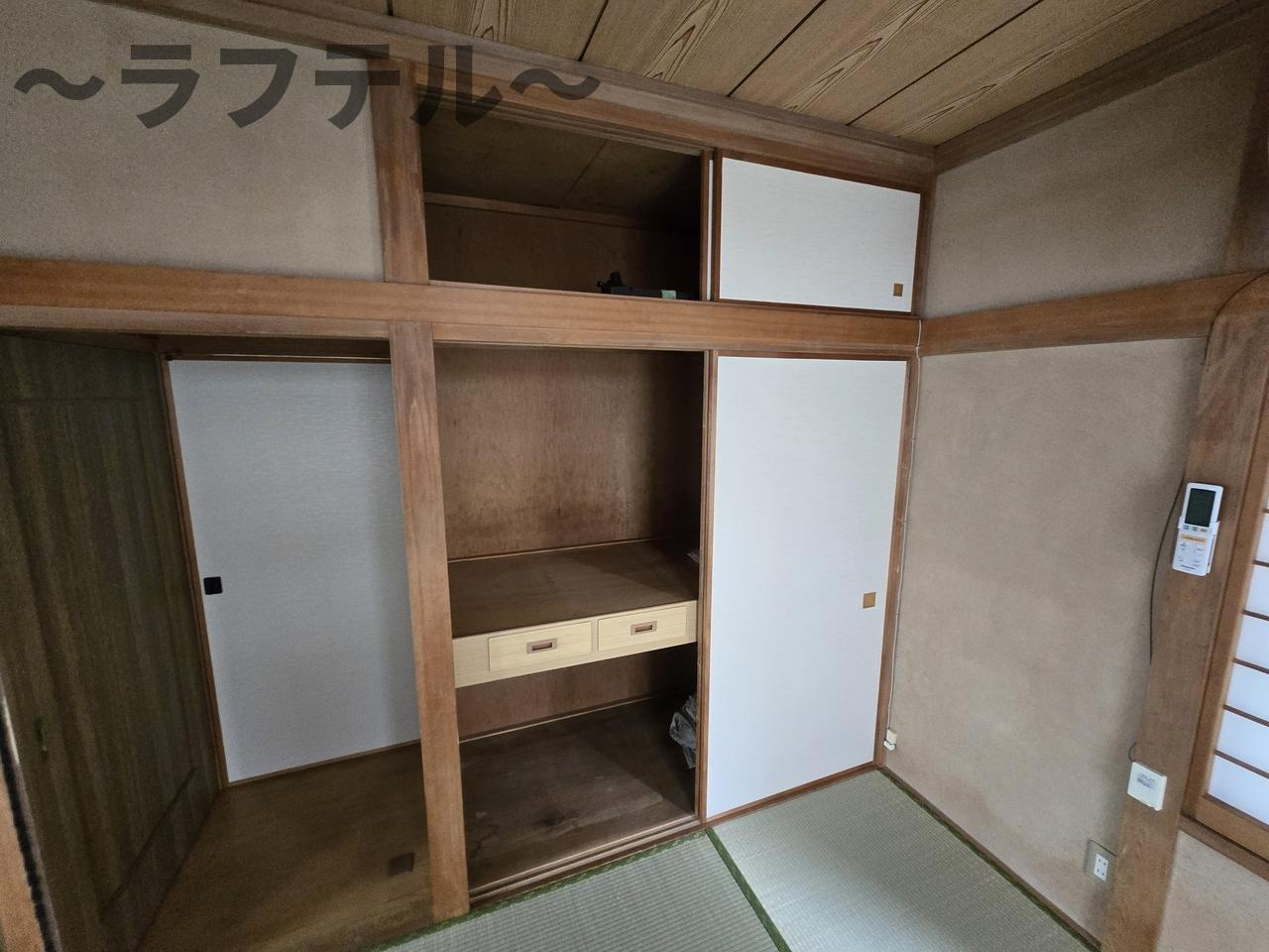 牛沼岩田邸貸家の収納