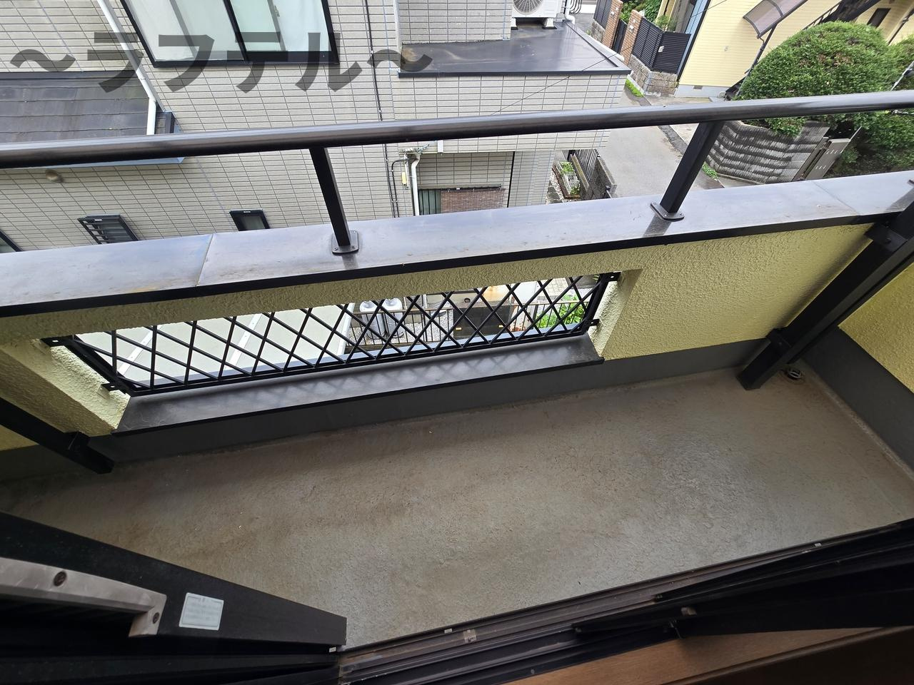 牛沼岩田邸貸家のバルコニー