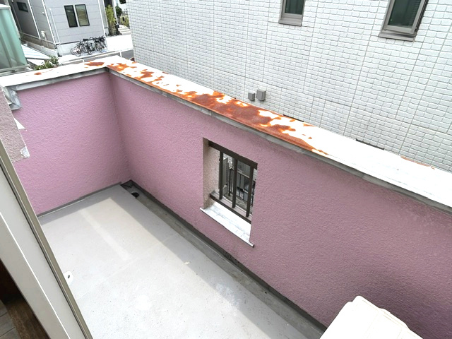 瀬ケ崎戸建のバルコニー