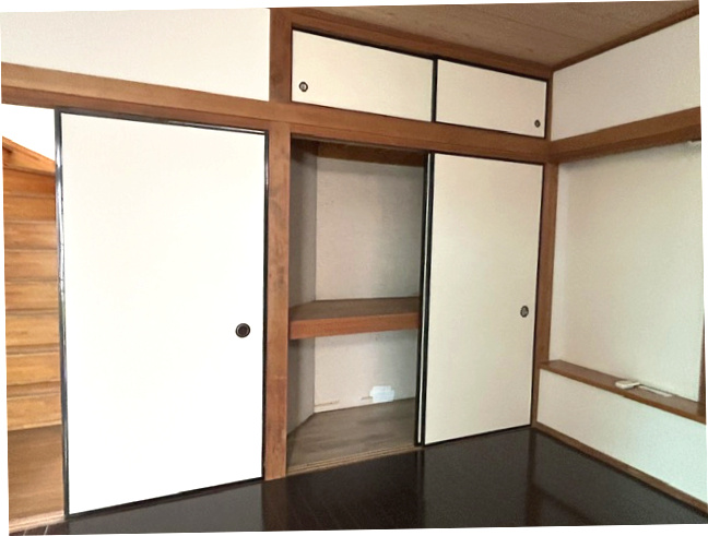 瀬ケ崎戸建の収納