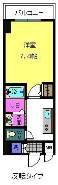 グランディール阪南町Ⅲ番館の間取り
