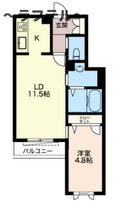 ＳＯＬＥＩＬ新所沢の間取り
