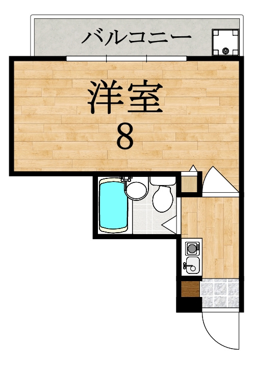 シティパレス東生駒A棟の間取り