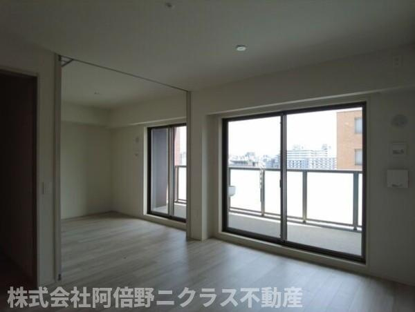 サンクレイドル天王寺の展望|内装は別部屋の参考写真です。