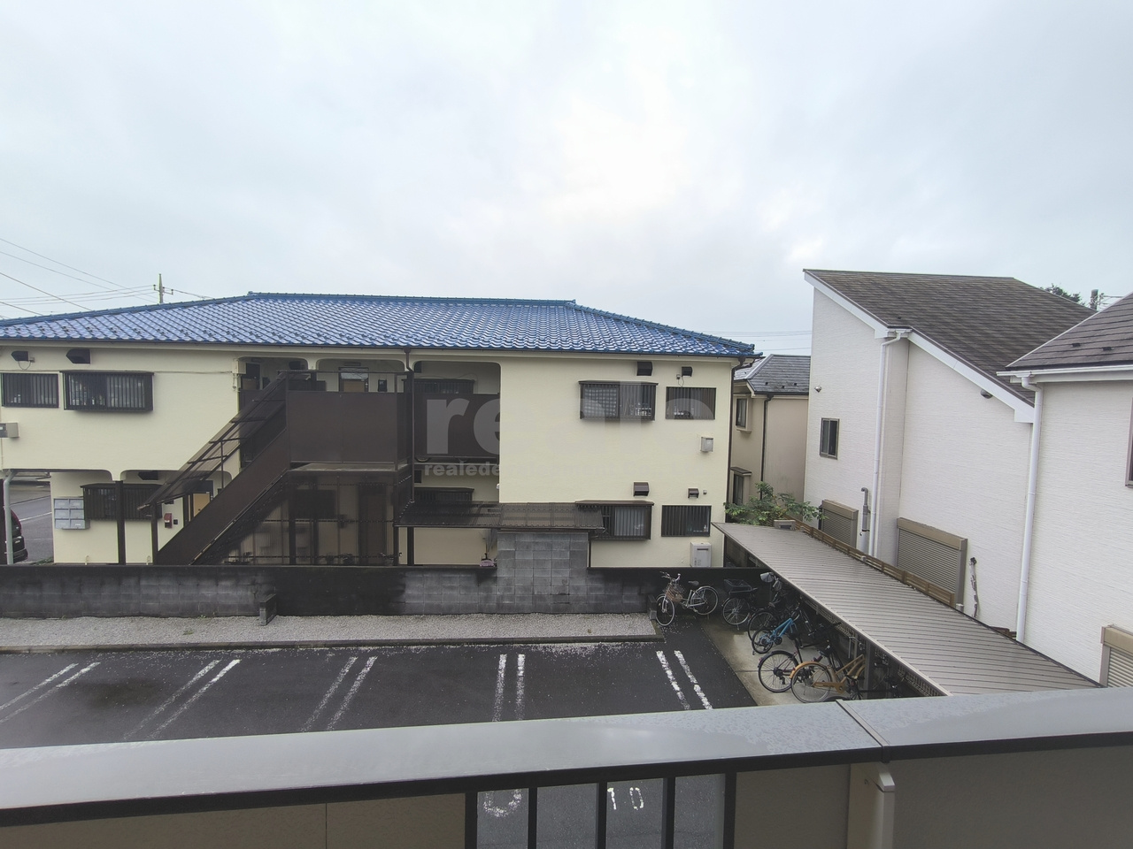 調布市深大寺北町６丁目のアパートの展望