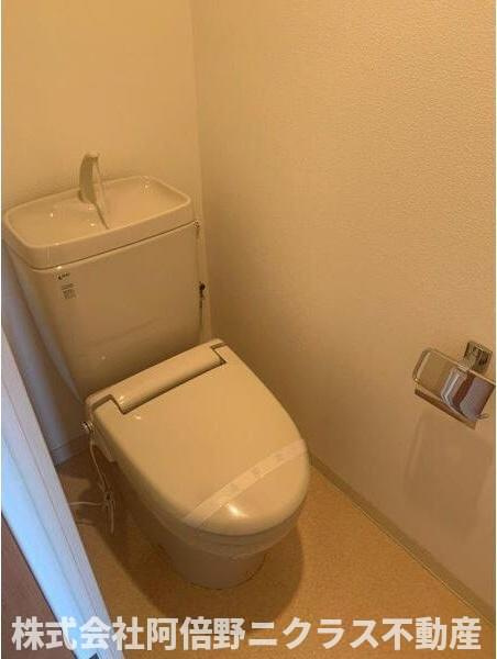 ドゥーエ森ノ宮のトイレ|内装は別部屋の参考写真です。