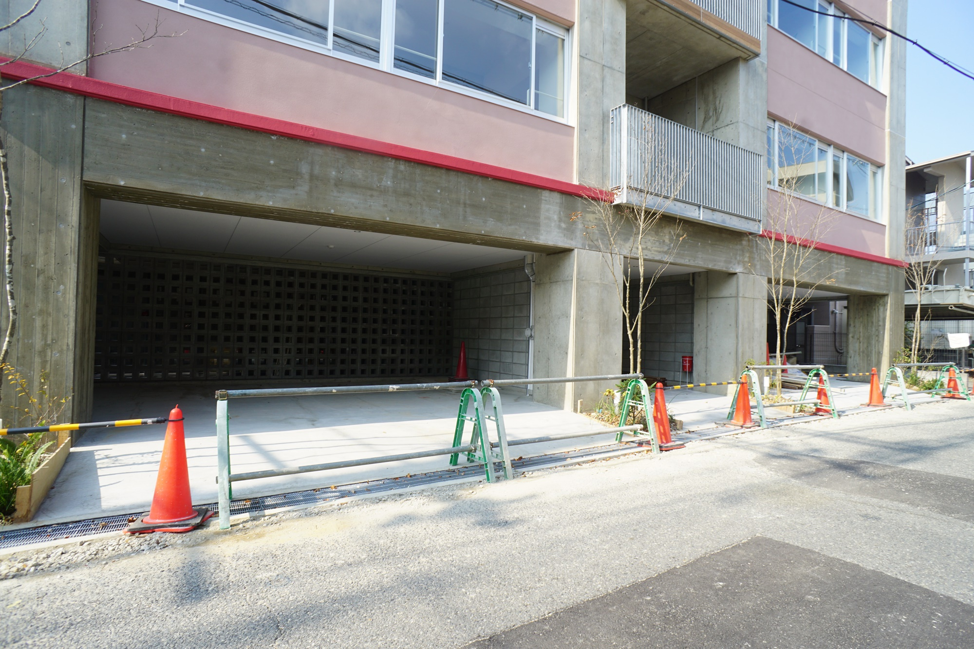 きたまちアパートメントの駐車場