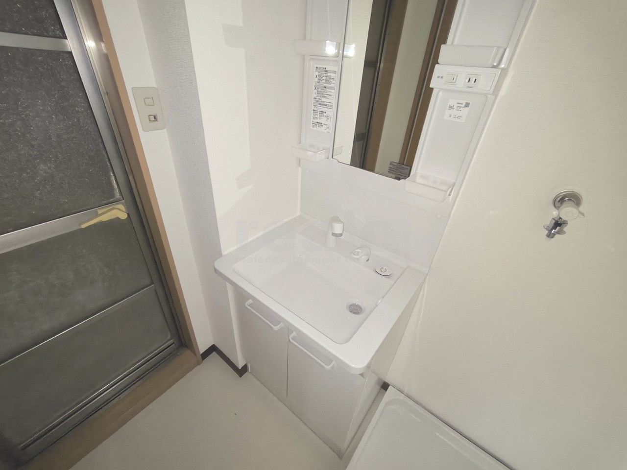 杉並区上荻４丁目の賃貸マンションの洗面所