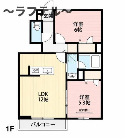 カメリアⅡの間取り