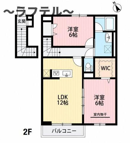カメリアⅡの間取り