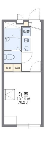 レオパレス西大寺ＬＲの間取り
