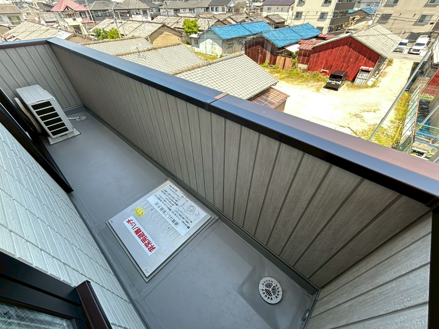 Ｖｉｌｌａ　Ｃａｌｍａのバルコニー