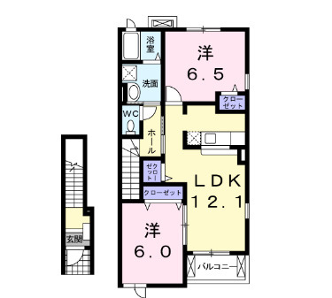 カノンT.Kの間取り
