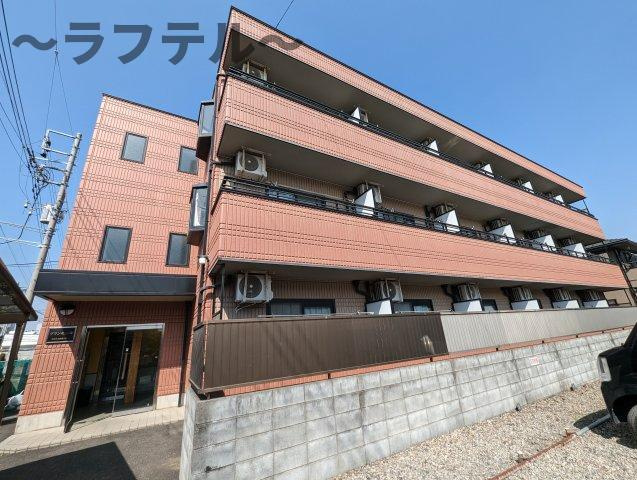 所沢市大字北秋津のアパートの外観