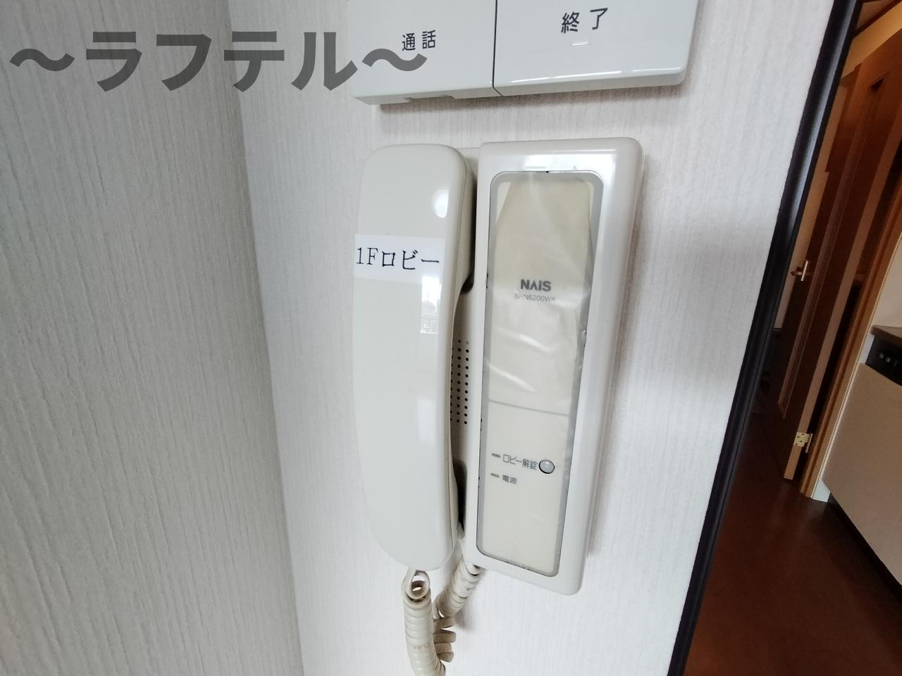 所沢市大字北秋津のアパートのセキュリティ|別部屋イメージ写真