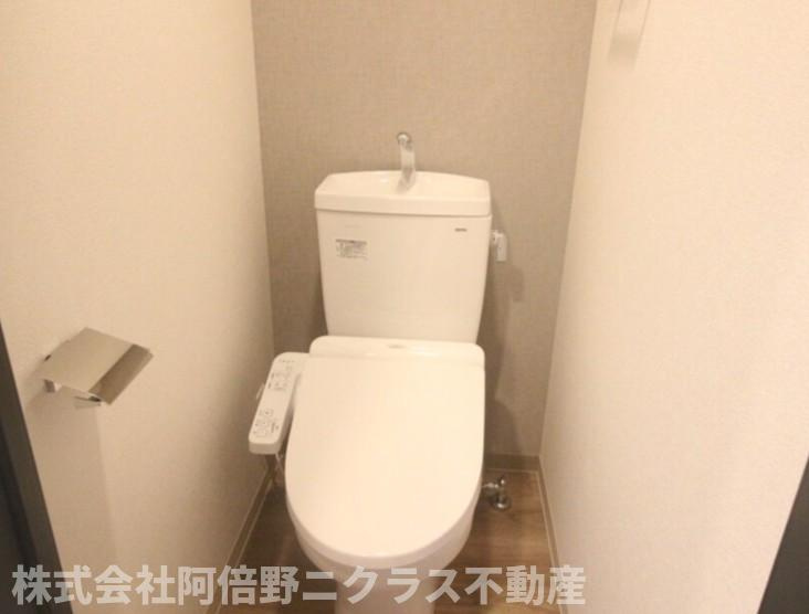 ララプレイス天王寺ルフレのトイレ|階層によってカラーパターンが異なる場合がございます。