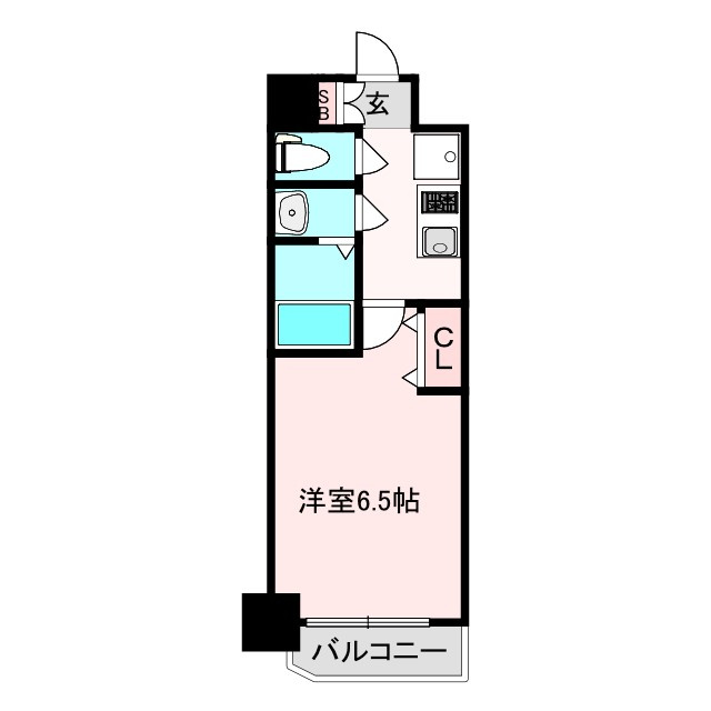 ララプレイス天王寺ルフレの間取り