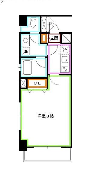 武蔵野市吉祥寺本町１丁目の賃貸マンションの間取り
