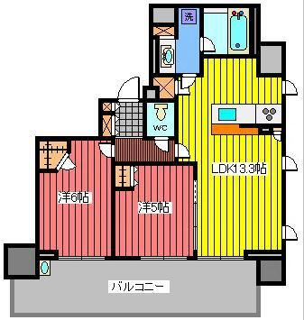 シティハウス蕨ステーションコートの間取り|★９階の間取りです★
