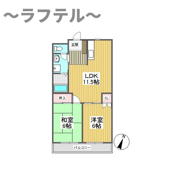 ソシア藤沢の間取り